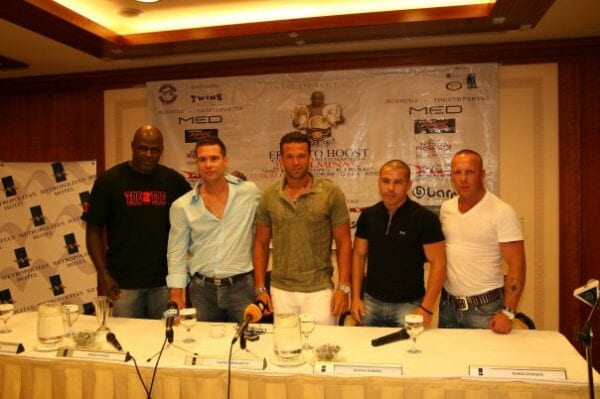 Ιωάννης Θεοφάνους, Ramon Dekkers, Ernersto Hoost, Μιχάλης Ζαμπίδης - Οργάνωση Event : Boxing - Kickboxing - Muaythai - Striking M.M.A.