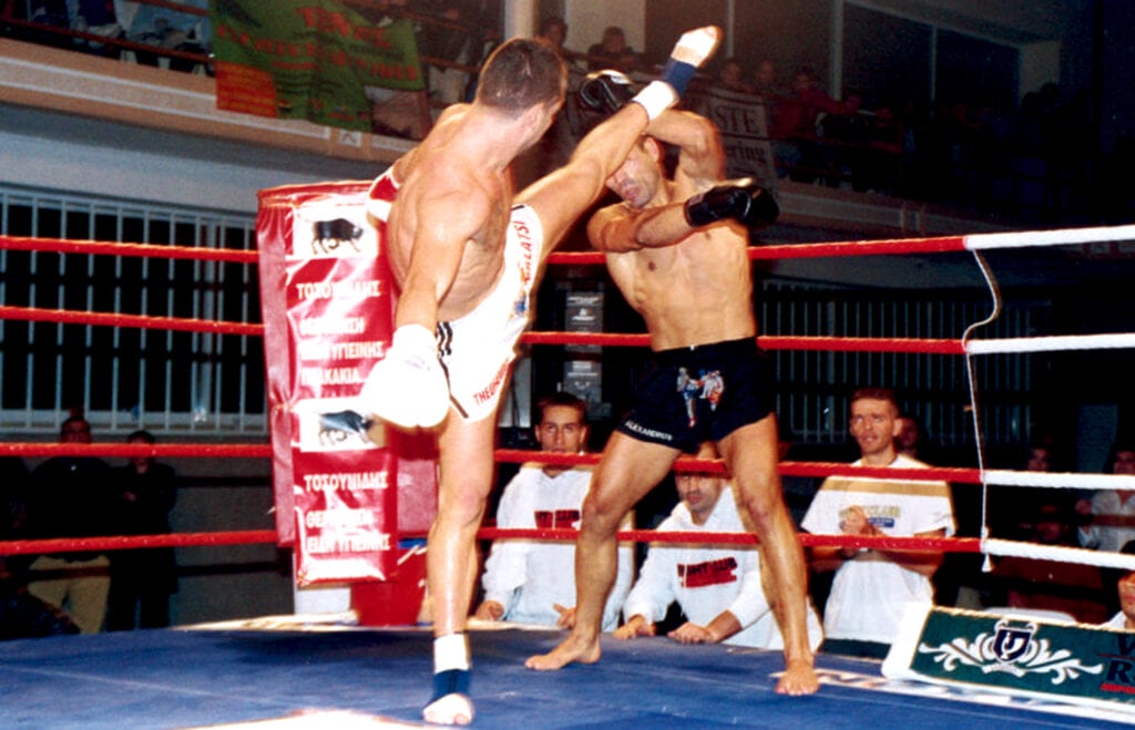 Ιωάννης Θεοφάνους σε αγώνα - Personal Training: Boxing-Kickboxing-Muaythai-Striking M.M.A.