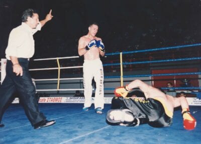 Ιωάννης Θεοφάνους σε αγώνα Full Contact - Personal Training: Boxing - Kickboxing - Muaythai - Striking M.M.A.